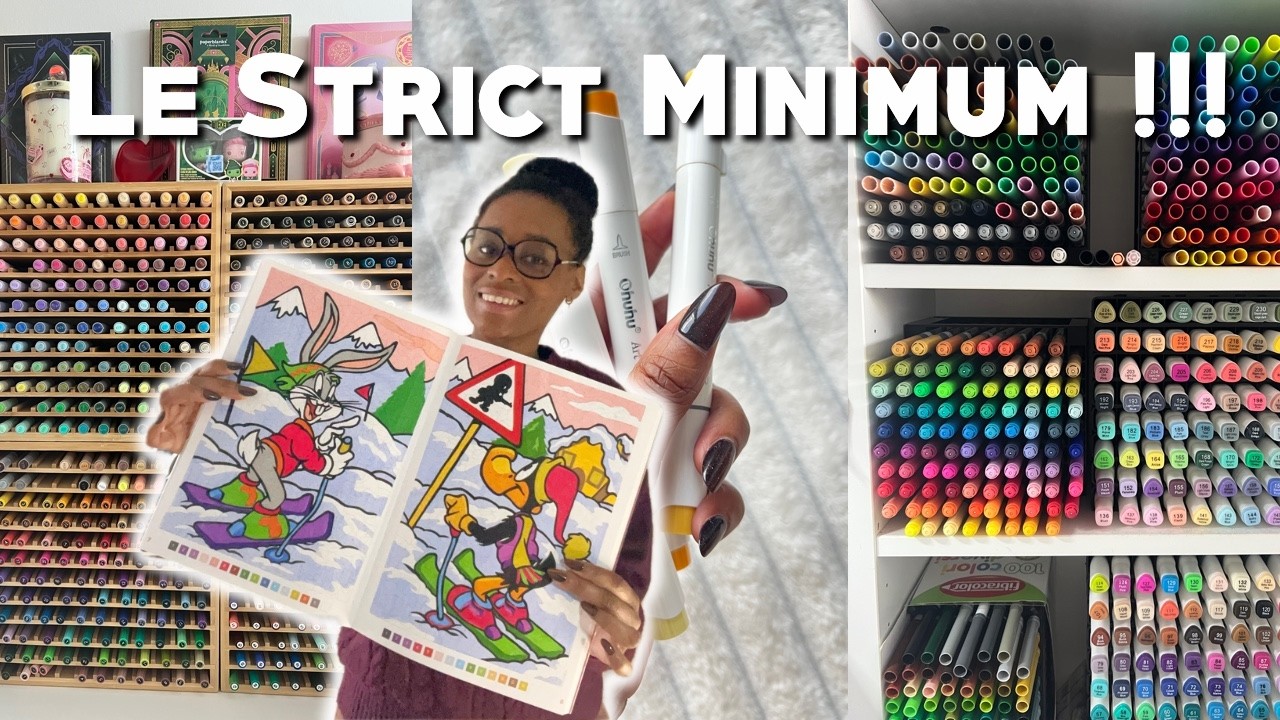 STOP au Matériel Inutile ! Le Kit Minimaliste pour le Coloriage Mystère 🎨