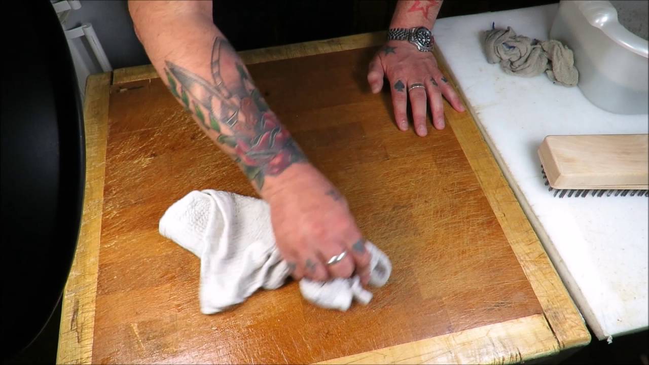 How To Clean And Maintain Your Butchers Block. TheScottReaProject
