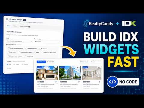 How to Create Custom IDX Listing Widgets in Minutes (No Coding Required)
