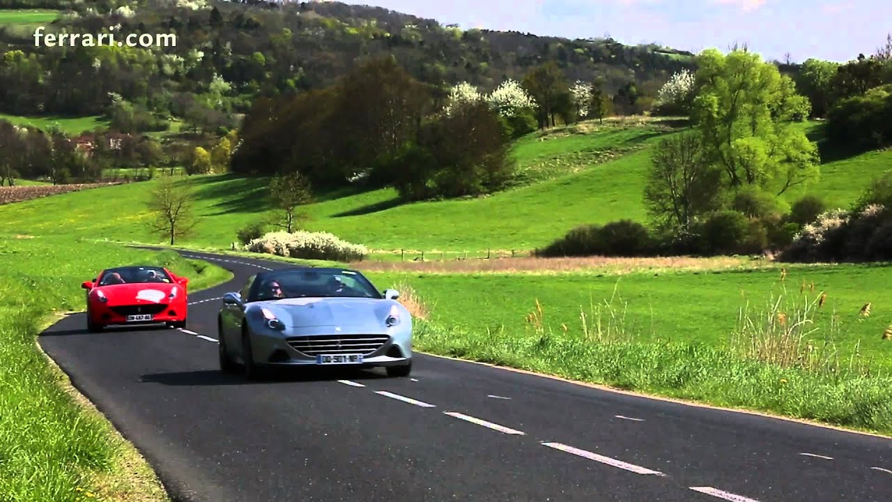At the finishline of the Tour Auto YouTube