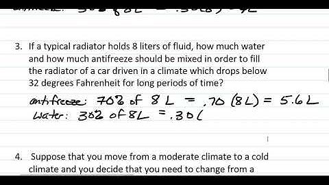 Applications of System of Linear Equations Example 2 Mixture Problem