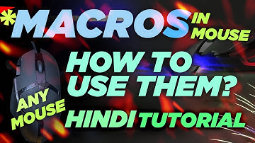 Speed Up Work by Macros in your Mouse - How to use macro in mouse? Complete Tutorial [2022]