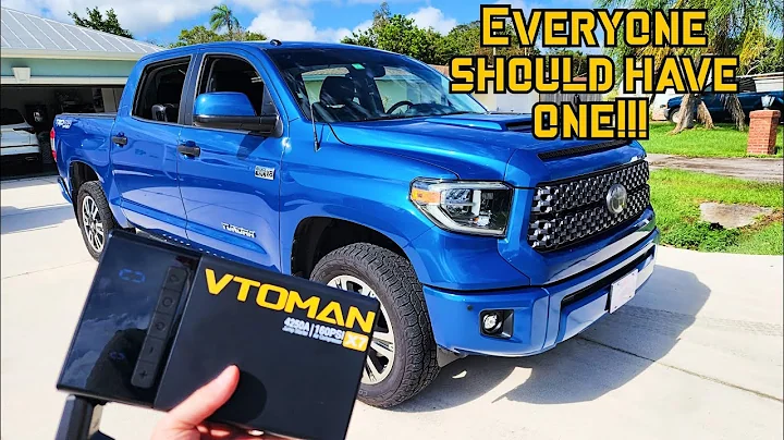 VTOMAN x7 - Does it start my Toyota Tundra? | Jump Starter & Air compressor test