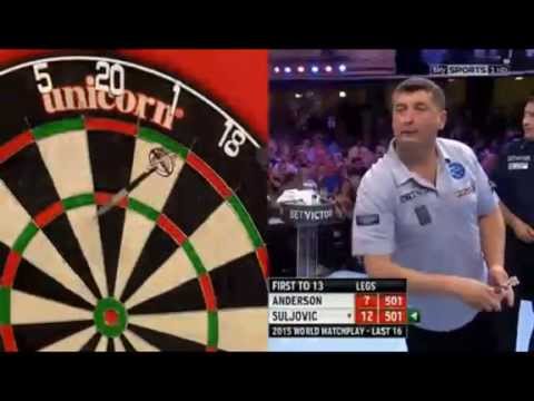 PDC World Matchplay 2015 - Second Round - Gary Anderson vs. Mensur Suljovic