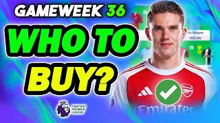 Double Gameweek 36 Best Players To Buy  Fantasy Premier League 202526