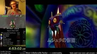 The Legend of Zelda: Majora's Mask 100% Speedrun World Record (4:54:28)