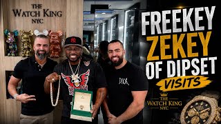 Freekey Zekey of DIPSET visits The Watch King.
