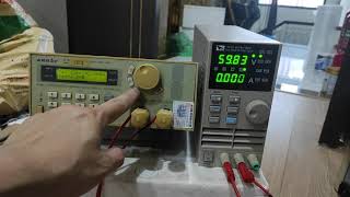 Test Array 3710a voi nguon 60v 5a