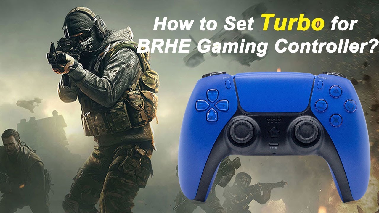 How to Set Turbo Button for BRHE PS4 controller ? YouTube