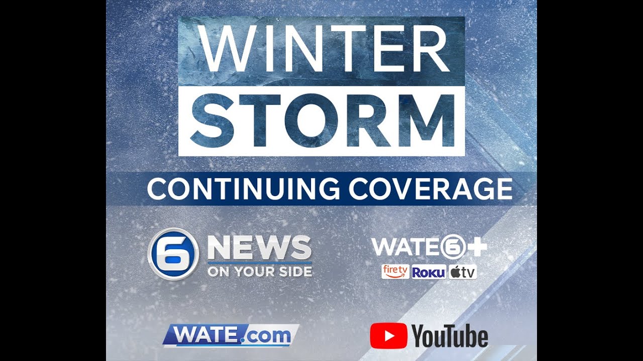Ken Weathers gives latest forecast on winter storm in East Tennessee