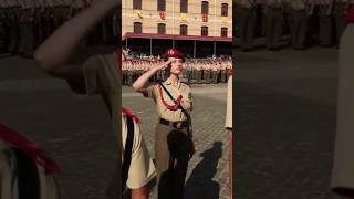 Princess Leonor of Spain became Lady Cadet and received Saber.
