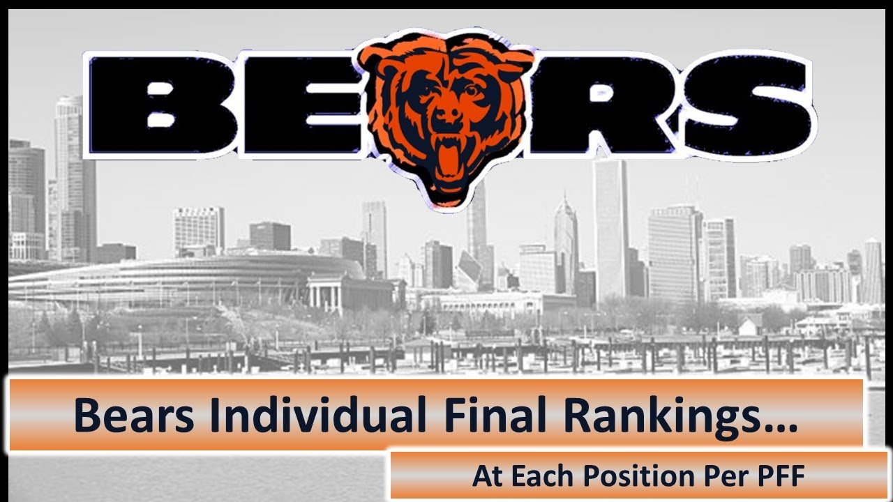 Chicago Bears: Final Season Grades & Rankings - YouTube