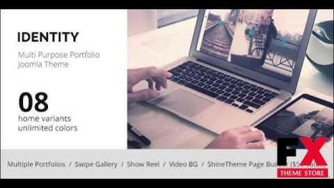 Preview IDENTITY - MultiPurpose Portfolio Joomla Template TF