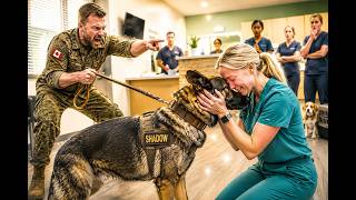 Don't Come Near Him The Soldier Smirked At The Vet Nurse—Until She Sat On The Floor And His K9 ...