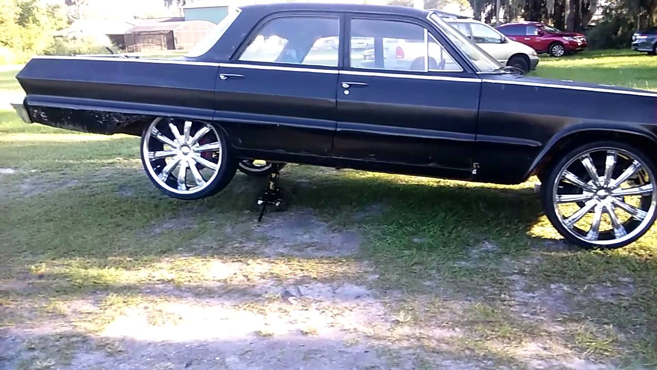 63 Chevrolet Biscayne 4 Door Youtube