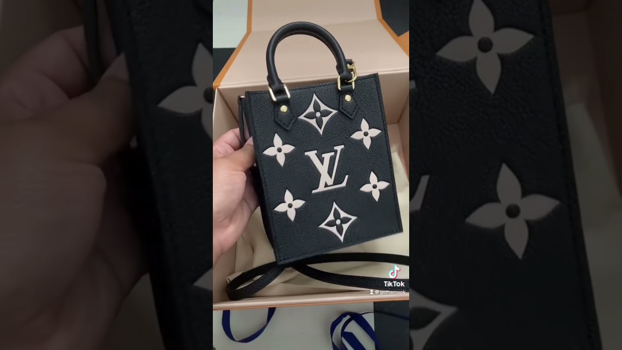 Louis Vuitton Monogram Empreinte Petite Sac Plat, myGemma