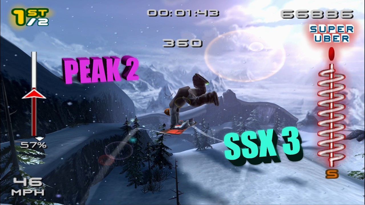 SSX 3 | Peak 2 back-country