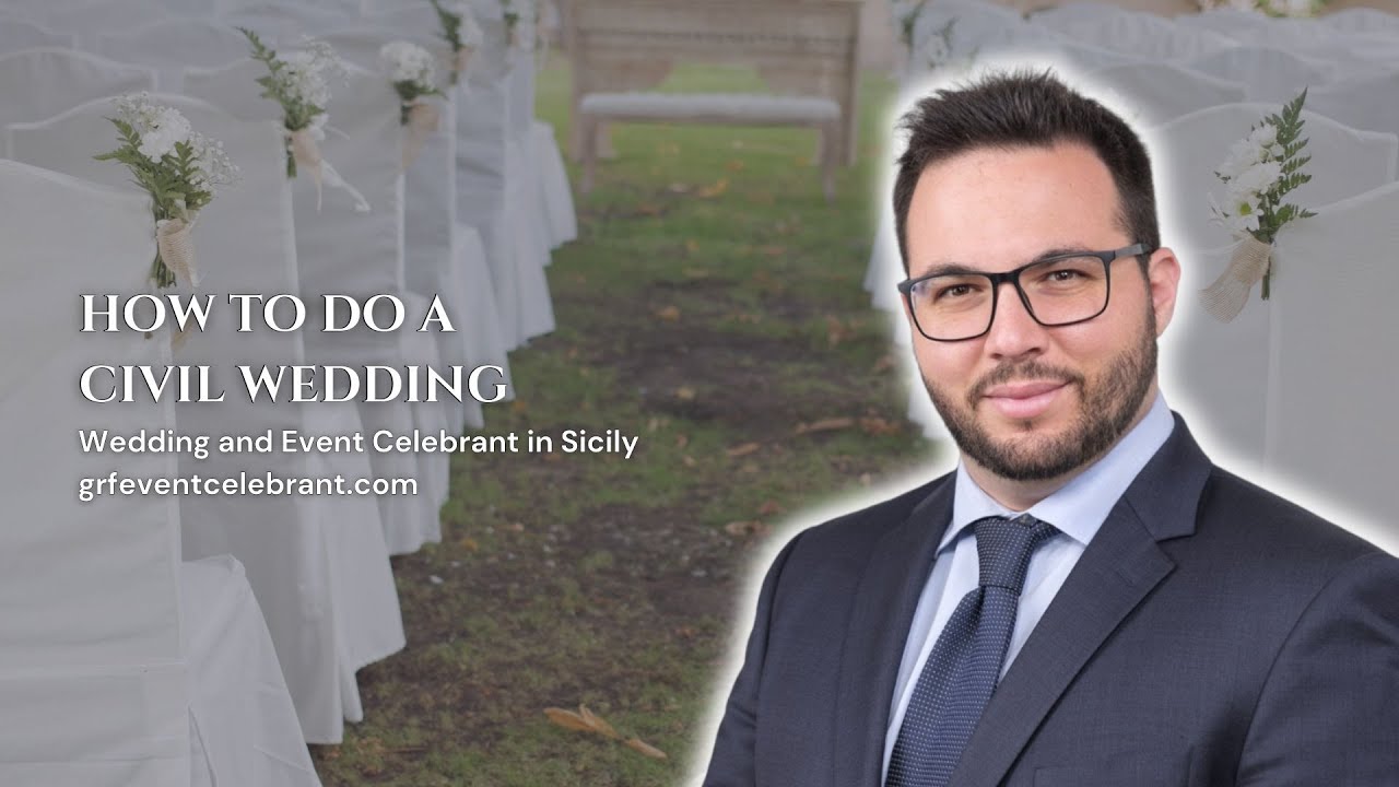 How to celebrate a Civil Wedding in Italy - GRF Best Civil Wedding Celebrant in Catania and Sicily