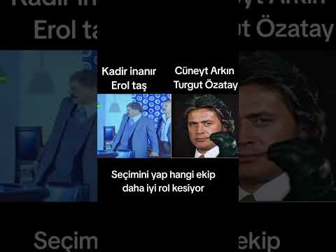 Kadir İnanır, Erol taş vs Cüneyt Arkın, Turgut Özatay #cuneytarkin #kadirinanır #yesilcam #racon