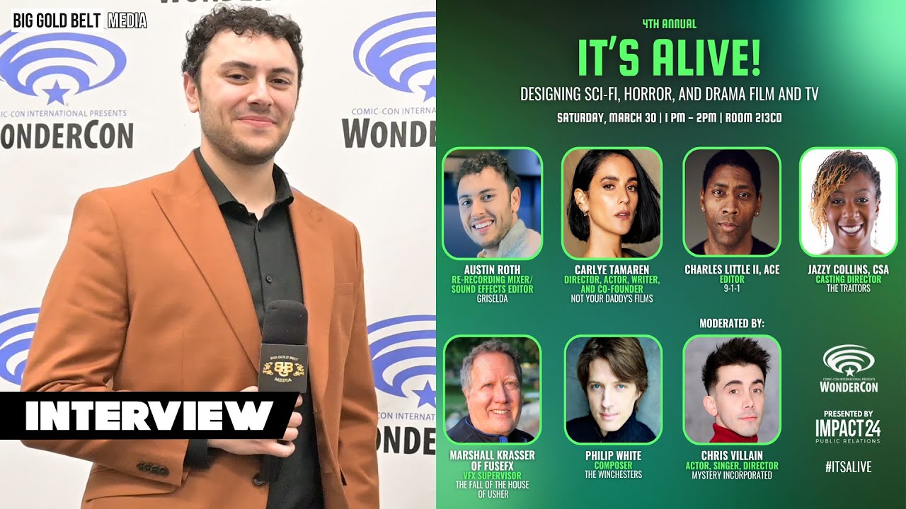 Austin Roth Interview | Euphoria & Griselda | WonderCon 2024 - YouTube