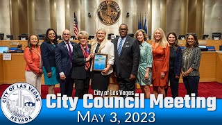 Las Vegas City Council Meeting 05-03-2023