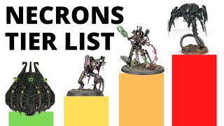 Necrons Unit Tier List in 10th Edition Codex - Strongest Weakest Necron Datasheets Necrons Unit Tier List in 10th Edition Codex - Strongest Weakest Necron Datasheets
