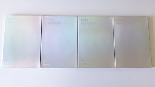 Unboxing BTS 방탄소년단 -  LOVE YOURSELF: 結 Answer (S,E,L,F Versions)