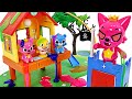 Pinkfong has turned into a villain! Save Baby Shark and his friends! | PinkyPopTOY