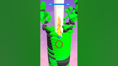 Stack Ball - Crash Platforms Gameplay Trailer #43 #shorts