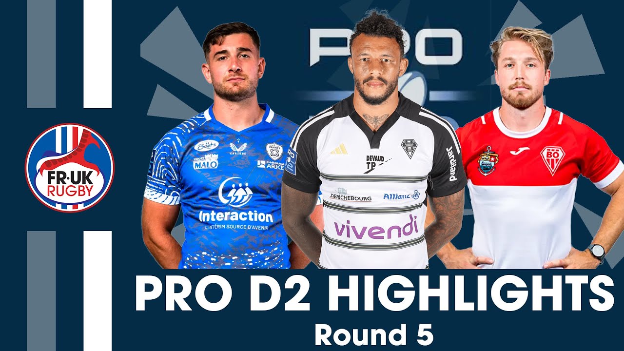 PRO D2 HIGHLIGHTS | The best tries from round 5