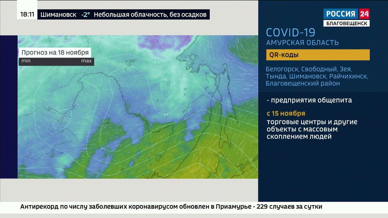 Карта осадков благовещенск