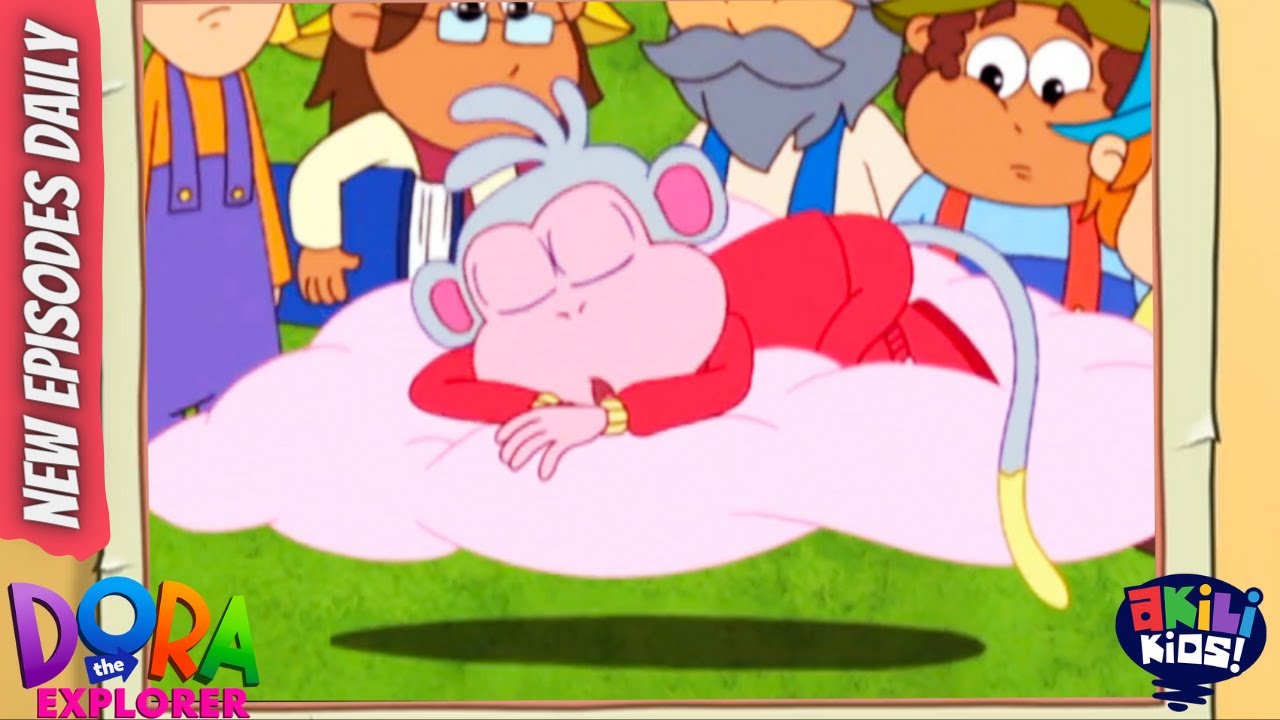 Dora The Explorer Sleeping Boots Akili Kids! YouTube