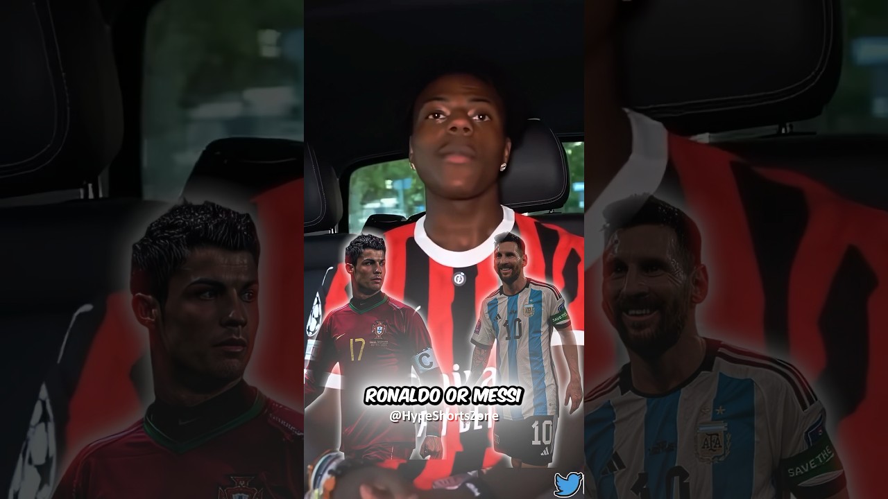 IShowSpeed Shocked by Zlatan’s Ronaldo vs Messi Answer 😳🐐