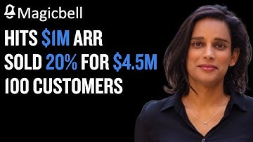 She sold 20% for $4.5m for one SaaS. She