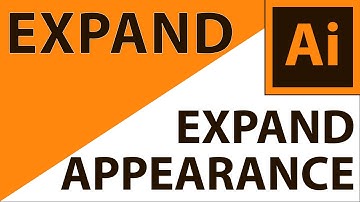 Expand and Expand Appearance - Adobe Illustrator