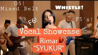 RIMAR_Syukur_ Vocal Showcase|| Request (2021)