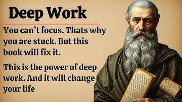 Deep Work || Learn English Through Book Summary 📖 || Graded Reader || Improve Your English Fluency✅️