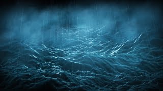 Rain \& Stormy Ocean Sounds Aboard Wooden Ship | Sleep, Study, Focus |  White Noise 10 Hours