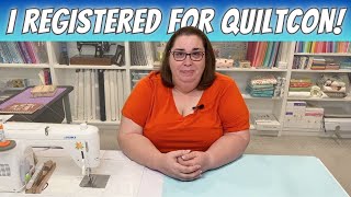 I registered for Quiltcon 2024 & worked on another UFO! by Sew Becca 4,699 views 8 months ago 17 minutes
