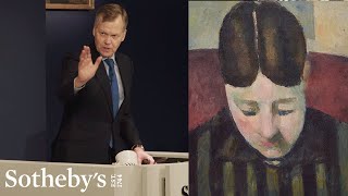 Paul Cézanne’s ‘Portrait de Madame Cézanne’ Ignites Bidding Battle at Sotheby's Modern Evening Sale