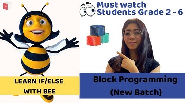 Code.org Tutorial | Lesson #11 | Learn If/Else With Bee | Coding for Kids | Coding Blocks Junior