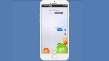 iOS 10: How to access special effects in Messages