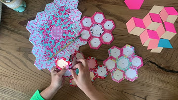 When do I pop out the papers? English Paper Piecing Tutorial | EPP