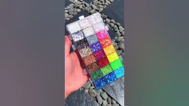 OBSESSED with these Glitter Gel Palettes 😍  #slayfirecosmetics #glittergel #eyeshadowpalette