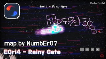 [ADOFAI custom][클리어 영상]Rainy Gate(music by E0ri4)(map by NumbEr07)