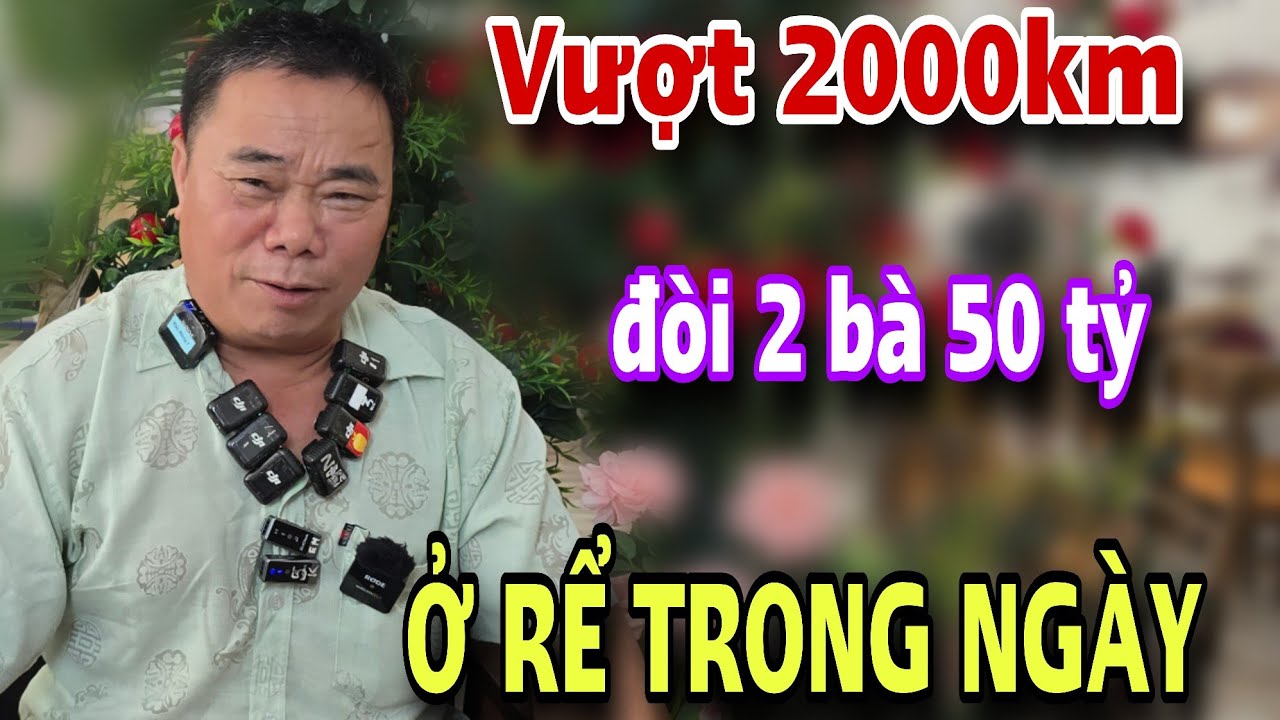 VƯỢT 2000KM đòi 2 bà 50 t.ỷ ở rể ngay trong ngày cái kết BẬT NGỬA 