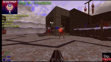 Doom 2 Scientist 2023 Map 8 : Frostbite ( Ultra Violence 100% )