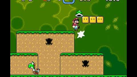 Super Mario World Glitch - Duplicate Blocks
