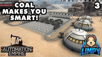 Ep 3 - Resources for Research - Automation Empire Gameplay