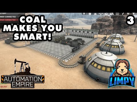 Ep 3 - Resources for Research - Automation Empire Gameplay